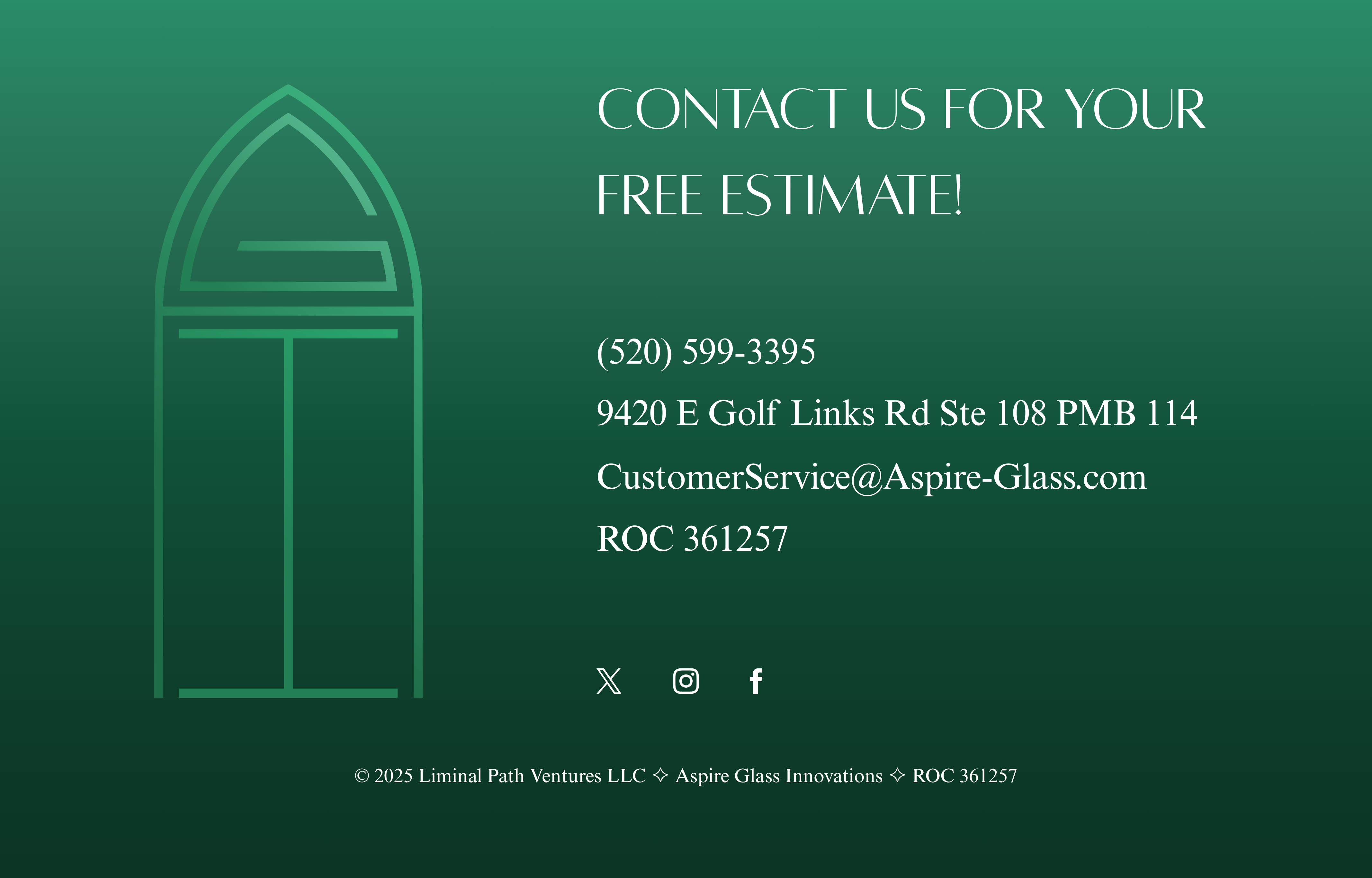 Contact Us - Aspire Glass Innovations