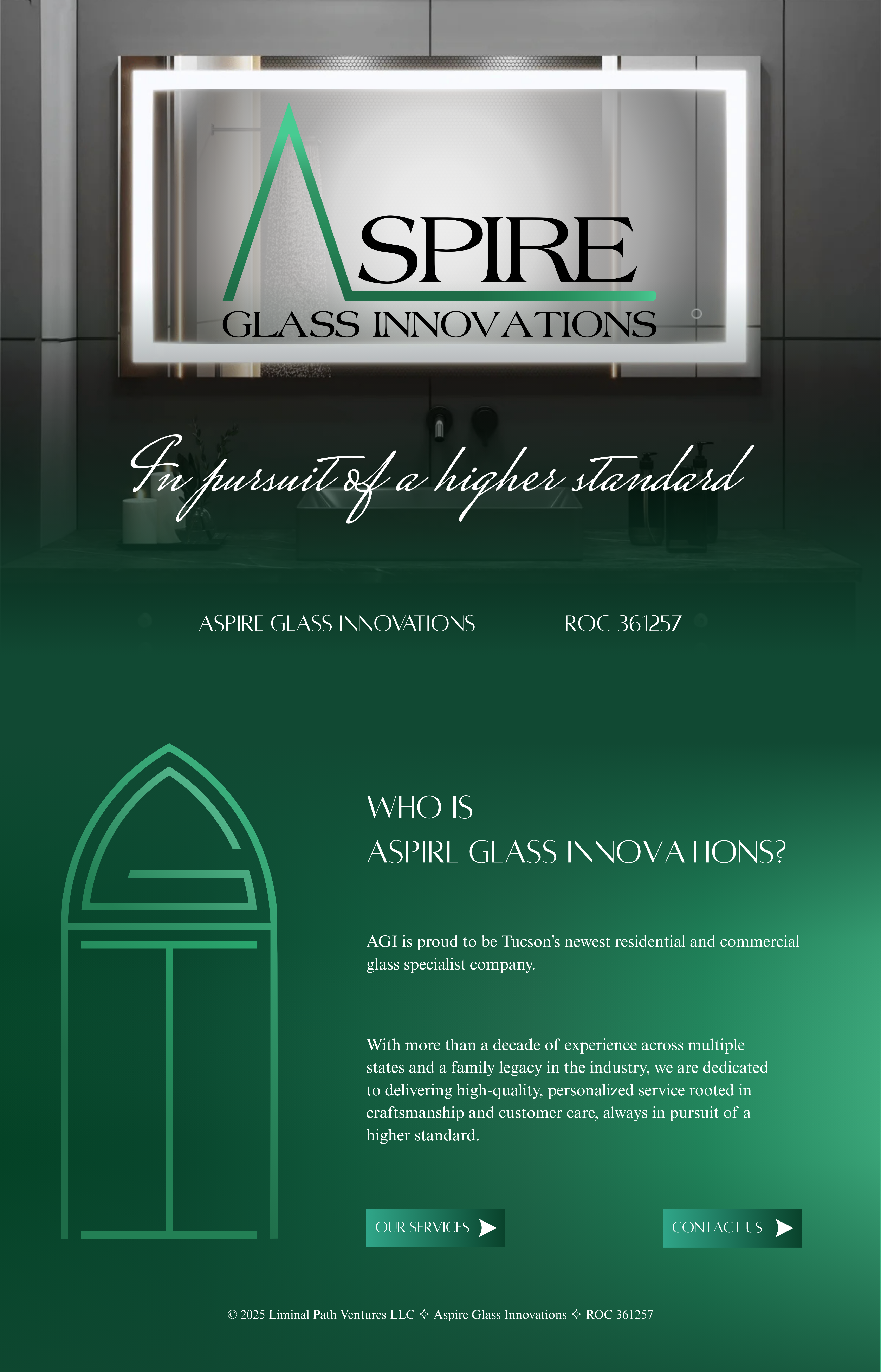 Home Page - Aspire Glass Innovations Tucson